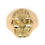 14K Gold Wicked Skull Ring for Men