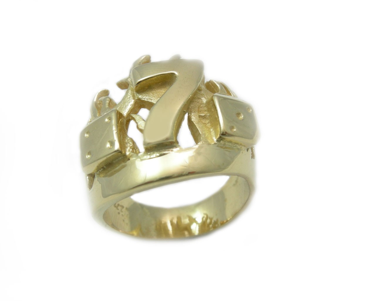 The High Roller 18K Gold Ri...