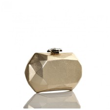 Chanel Gold Calfskin & Swarovski Clutch Bag, Sold Out in Stores
