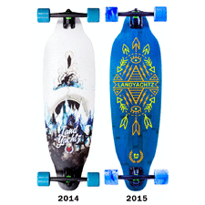 Landyachtz Mummy Longboard Deck (Deck Only)