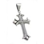 Sterling Silver Large Gothic Cross - Pendants - WOMEN