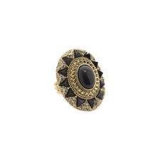 House of Harlow 1960 Wari Ruins Cocktail Ring