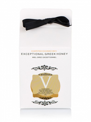 Honey with 24k gold flakes ...