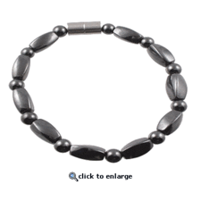 Hematite Magnetic Therapy Necklace Twister