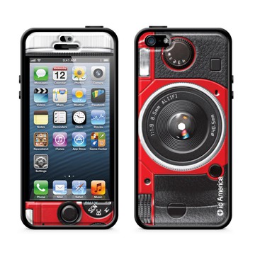 Cushi Plus iPhone 5 Camera Red