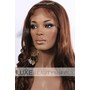 100% Indian Remy Light Yaki Round Lace Wig - Sister 24"