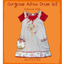 NWT-Girls-Animal-Africa-Dress-Set-Sizes-6-12-12-24M-2-3-4-5T-100-Cotton