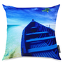 Blue Sea Toss Pillow
