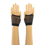 Black Wrist Length Fishnet ...