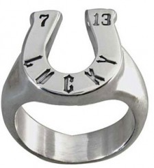 Sterling Silver Lucky 7 and...