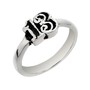 Sterling Silver Women's Lucky 13 Biker Ring - Rings - WOMEN