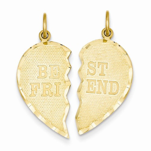 14k Best Friend Break-apart...