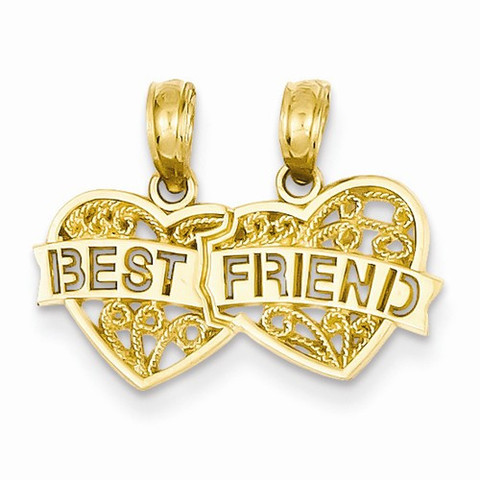 14K Best Friend Breakable D...