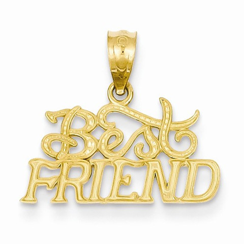 14k Best Friends Pendant