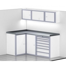PROII™ SERIES Trailer Cabinet Combination for 80'' Wide #C3203