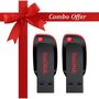 Sandisk Cruzer Blade 16 GB Pen Drive (Combo Pack of 2)