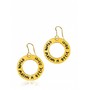 "Nature", Gold-plated Earrings