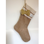 Burlap Christmas Stocking - For Your Pup