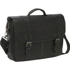 Amazon.com: Kenneth Cole Reaction Show Business - Columbian Leather Flapover Computer Case: Computers & Accessories