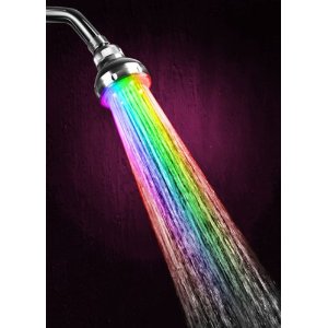 LED Color Changing Showerhead
