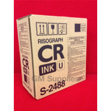 Risograph S-2488 Black Digital Duplicator Ink