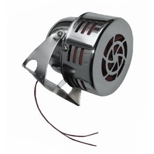 Chrome Mini Alarm Siren
