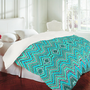 Ingrid Padilla Turquoise Whim Duvet Cover
