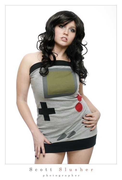 handheld gameboy dress