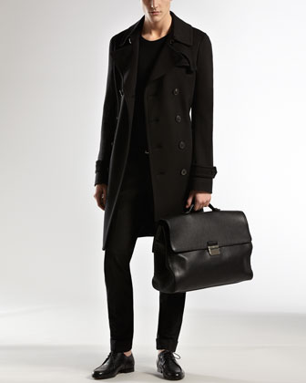 Gucci Knit Trench Coat & We...
