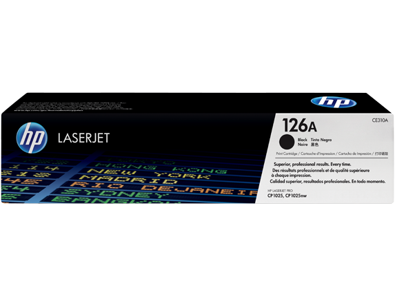 HP CE310A (126A) Black Tone...