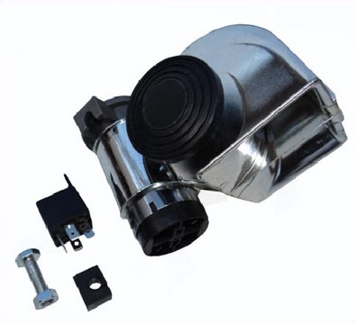 Loud Silver Compact Air Horn