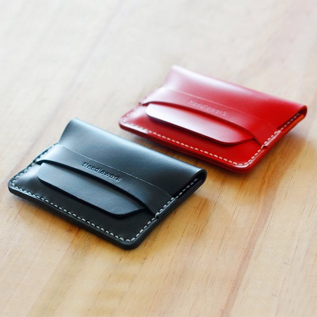 Leather Single Cardholder