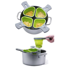Only cook what you need with this Portion Control Pasta Basket Buy 3 & Save!