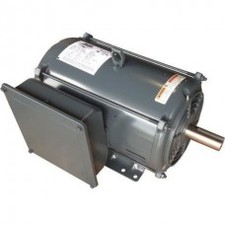 Lincoln 10HP 1 Phase ODP 208/230 Compressor Duty Electric Motor