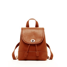 Nicole -  Small Modern Leather Backpack