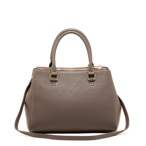 Chloe - Leather Satchel Gre...
