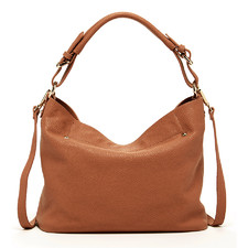 Lauren - Leather Hobo Bag with Crossbody Strap – Susu Handbags