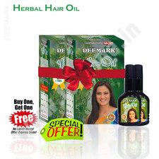 Deemark Herbal Hair Oil - Natural Hair Oil for Hair Growth