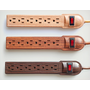 Invisiplug Wood Grain Power Strips | Cool Material
