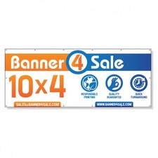 4 FT x 10 FT Vinyl Banner