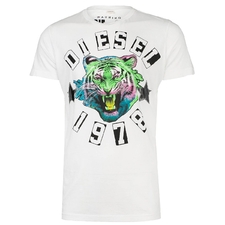 Diesel Tiger Print Tshirt