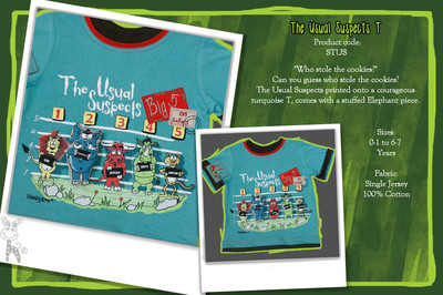 Boys Usual Suspects T-Shirt