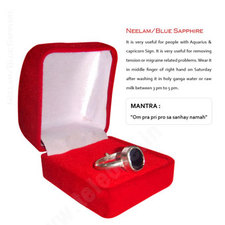 Neelam / Blue Sapphire Gemstone