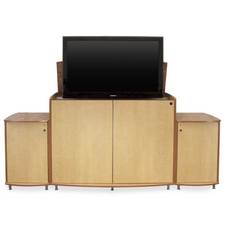 LCD Video Motorized Monitor Lift Cabinet