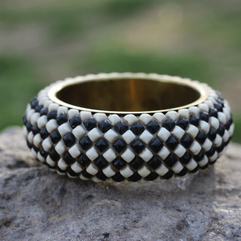 Resin Bead Bangle - Zarood ...