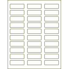 2-1/4 x 3/4 Address Labels, Mailing Labelsl. Blank labels by Begalabel.com