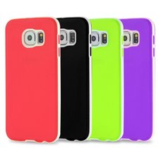 Capa para Celular Samsung Galaxy S6 Translucida colorida na EagleTechz capas para celular