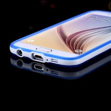 Capa para Celular Samsung Galaxy S6 Translucida colorida na EagleTechz capas para celular