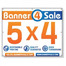5FT x 4FT Custom Vinyl Banner
