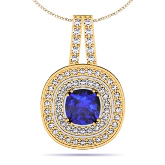Cushion Diamond Pendant | 1...